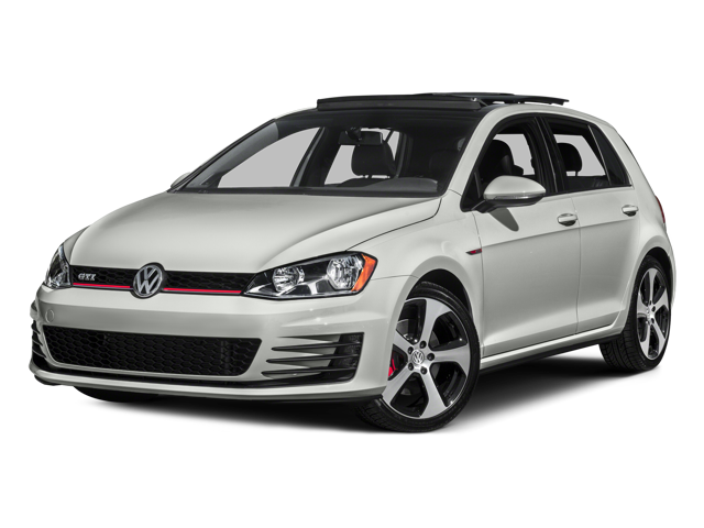 2016 Volkswagen Golf GTI 4dr HB Man S in Reflex Silver Metallic — front three-quarter view