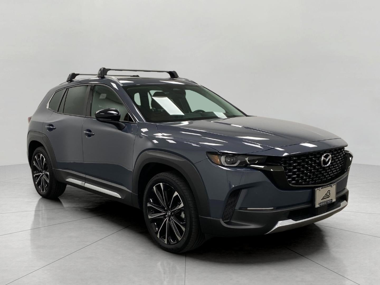 2025 Mazda Mazda CX-50 2.5 Turbo Premium Package AWD in Polymetal Gray Metallic — front three-quarter view