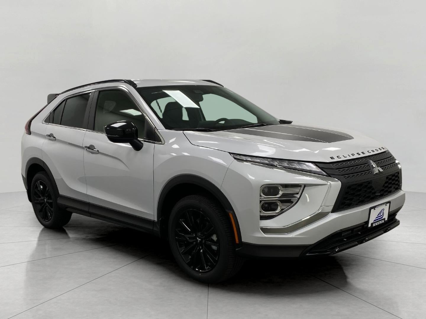 2026 Mitsubishi Eclipse Cross Black Edition S-AWC in White Diamond — front three-quarter view