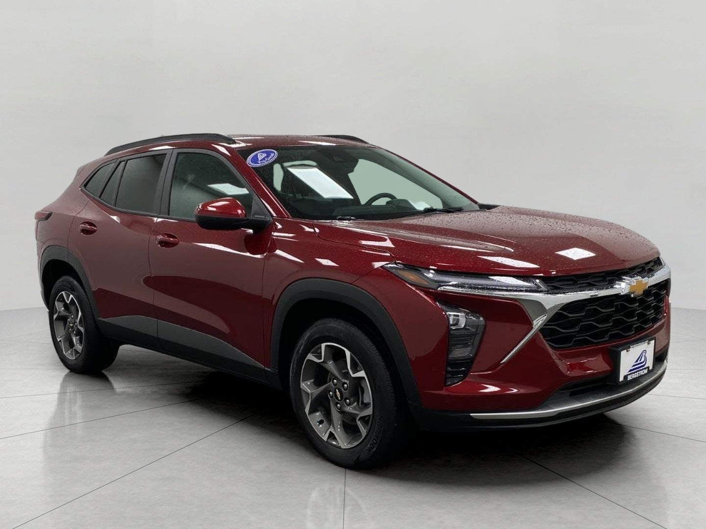 2024 Chevrolet Trax FWD 4dr LT in Crimson Metallic — front three-quarter view
