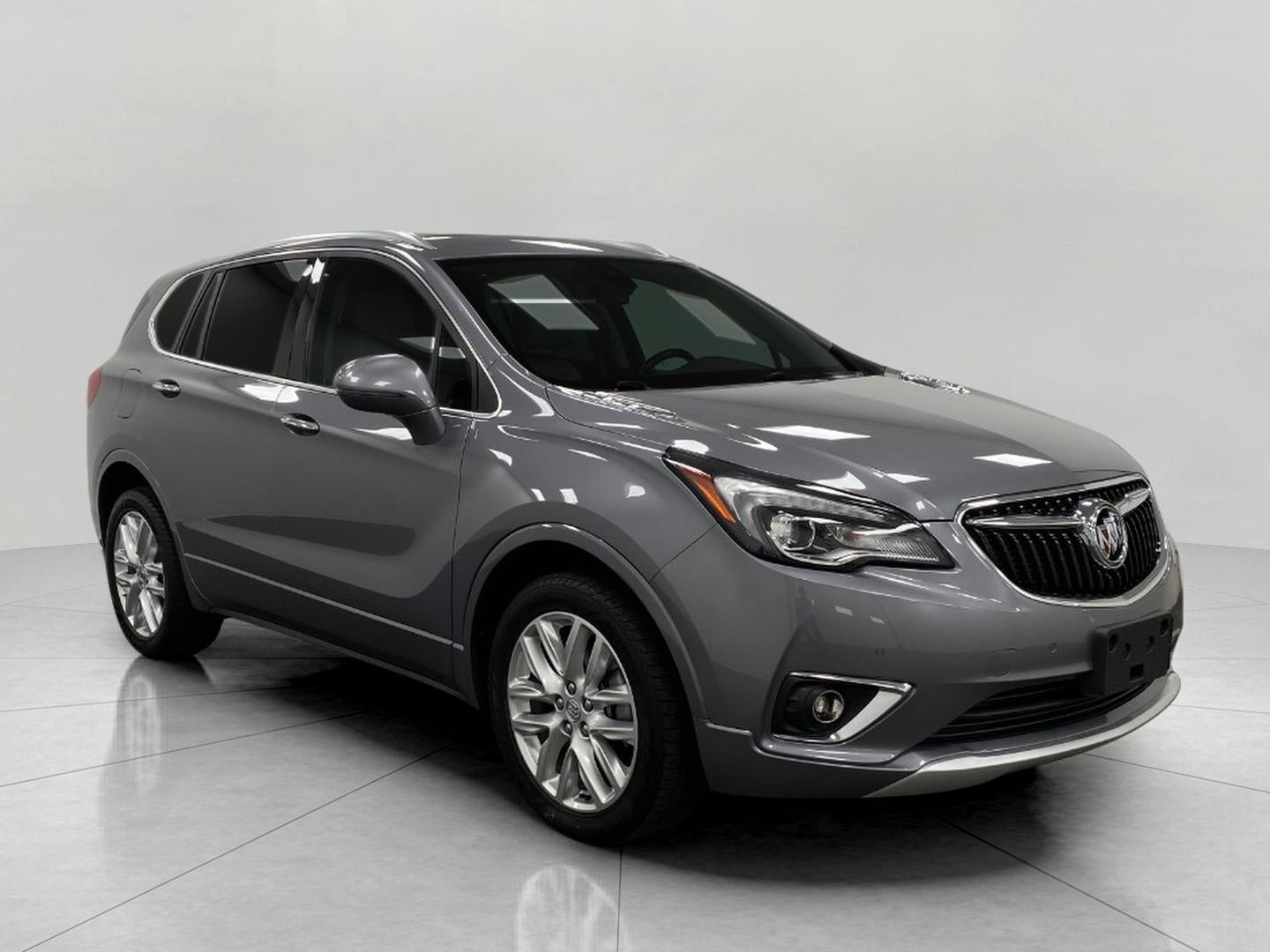 2019 Buick Envision AWD 4dr Premium in Satin Steel Metallic — front three-quarter view